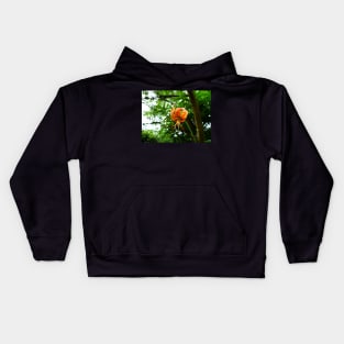 Carolina lily upside down flower Kids Hoodie